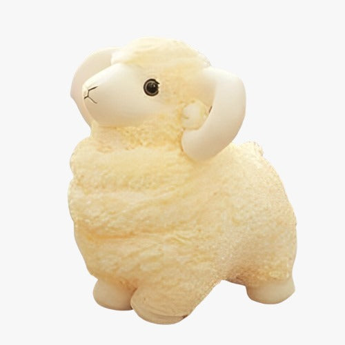 Extra Large Ram Sheep Plush Toy Soft and Cuddly Stuffed Animal Glow Buddies